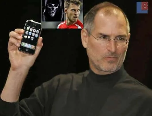 Ramsey's goal on October 2, 2011, was bittersweet as Arsenal suffered a 2-1 defeat against Tottenham. Just three days later, on October 5, the world mourned the loss of tech visionary Steve Jobs.