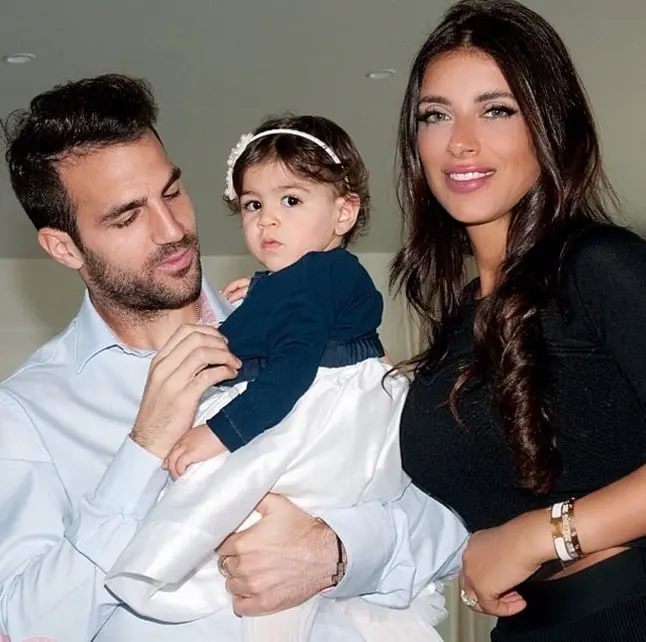 The Beautiful Family of Cesc Fabregas.