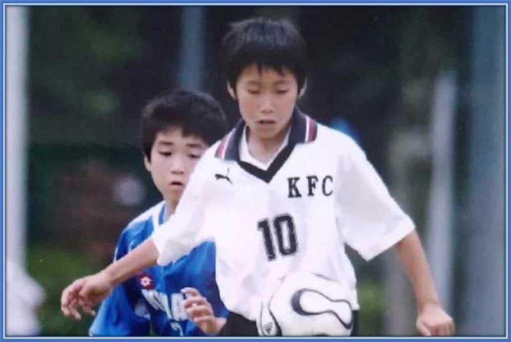 Young Diachi excelled in the Number 10 role during his early years with Kids FC.