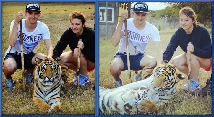 Timothy and Camille are no strangers to visiting Wildlife.