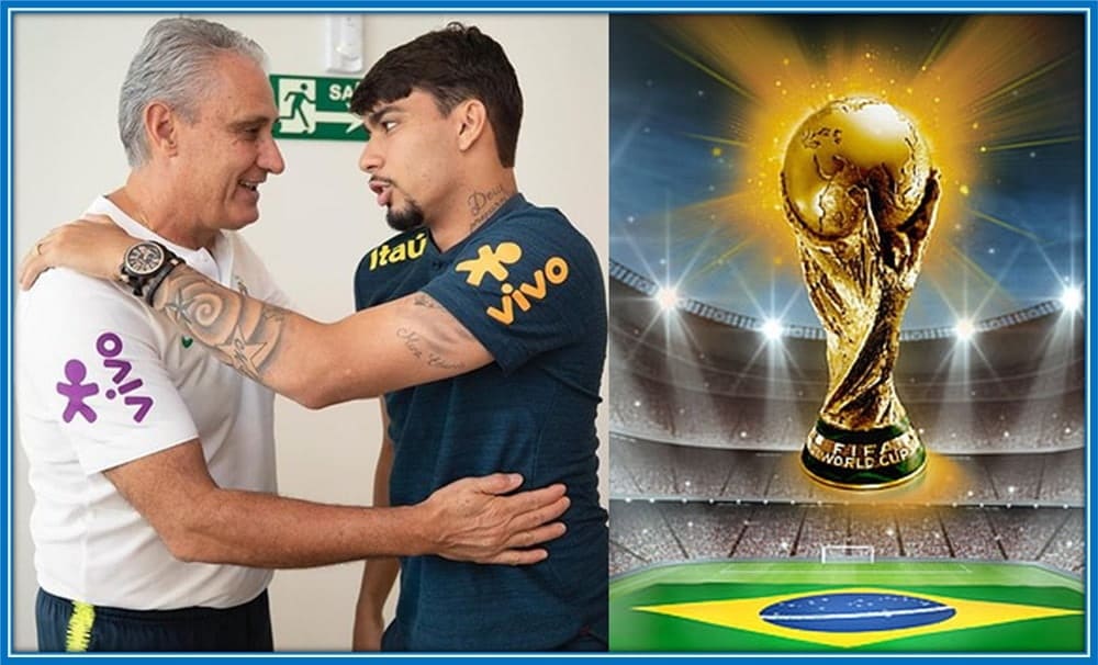 A strong relationship exists between these two Brazilian celebrities.