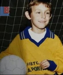This is Andrea Pirlo in his childhood days.
