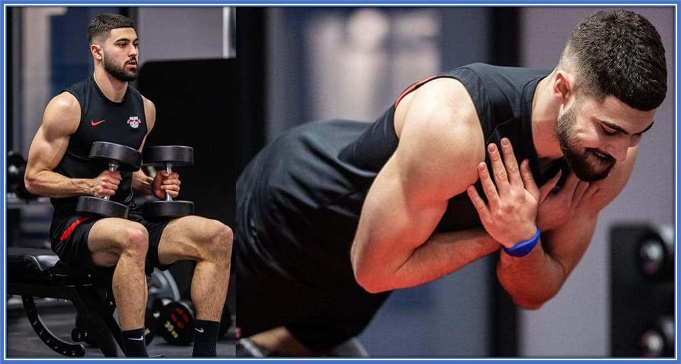 Alongside weight training, the Croat enjoys cardiovascular exercises.