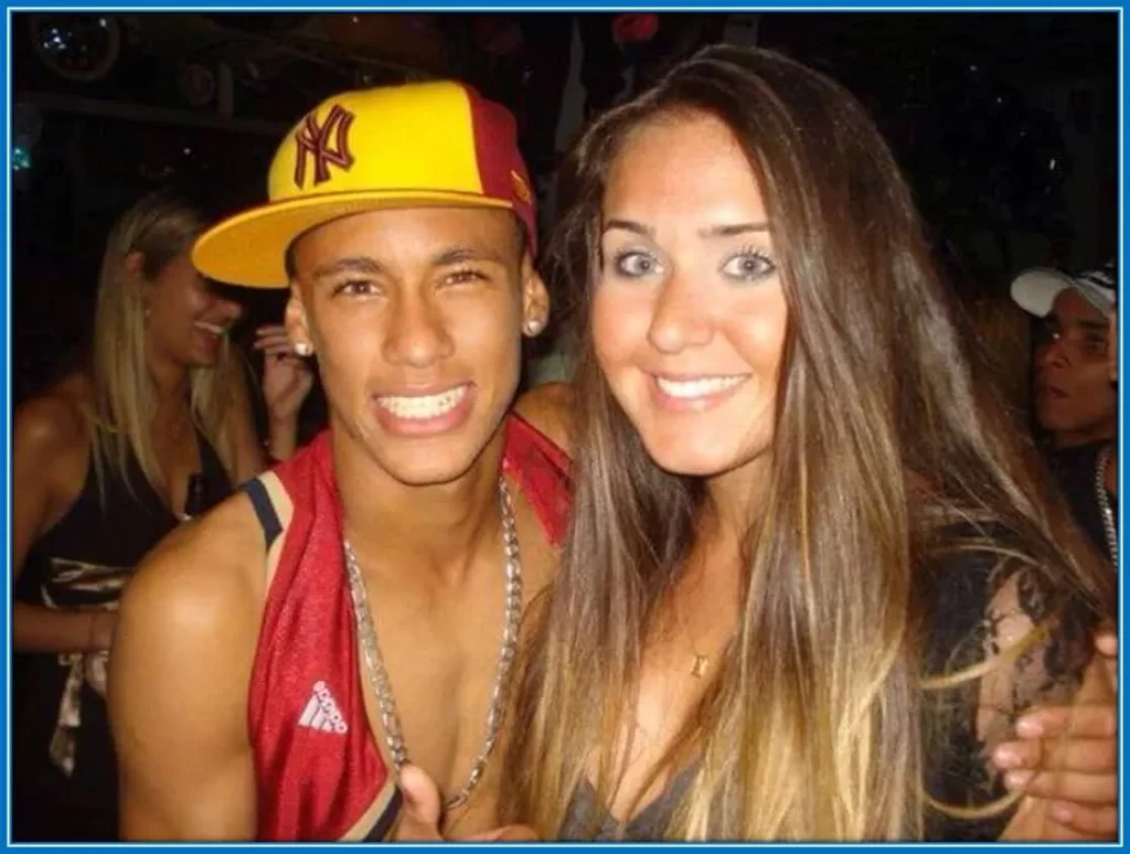 Neymar and Laryssa Olivera Love Story.