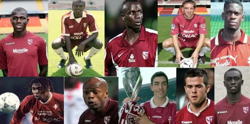 Notable Footballers who have grazed FC Metz.