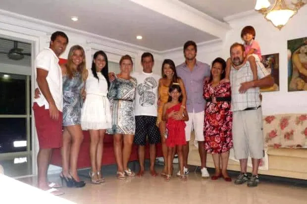 Let me introduce you to the members of Alisson Becker's Family.