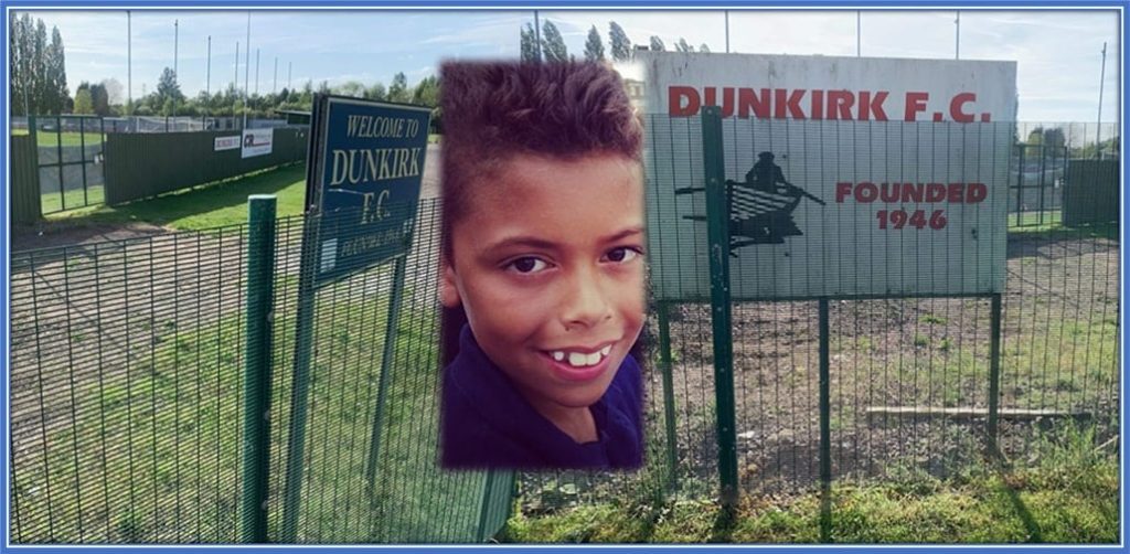 Dunkirk FC was where it all began, where Brennan kicked his first official football.