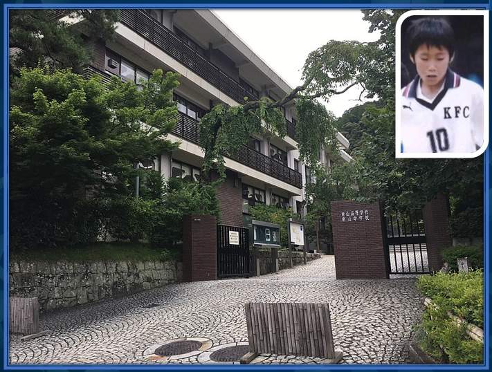 Here is a photo of one of the schools Daichi Kamada attended.