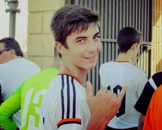 See who was 16-years-old when he began playing for the reserves of Valencia.