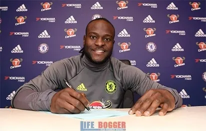Victor Moses' arrival at Chelsea FC.