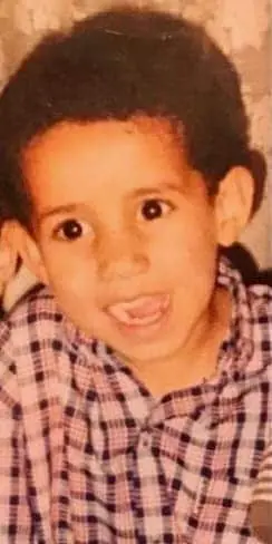 One of the earliest known childhood photos of Achraf Hakimi.
