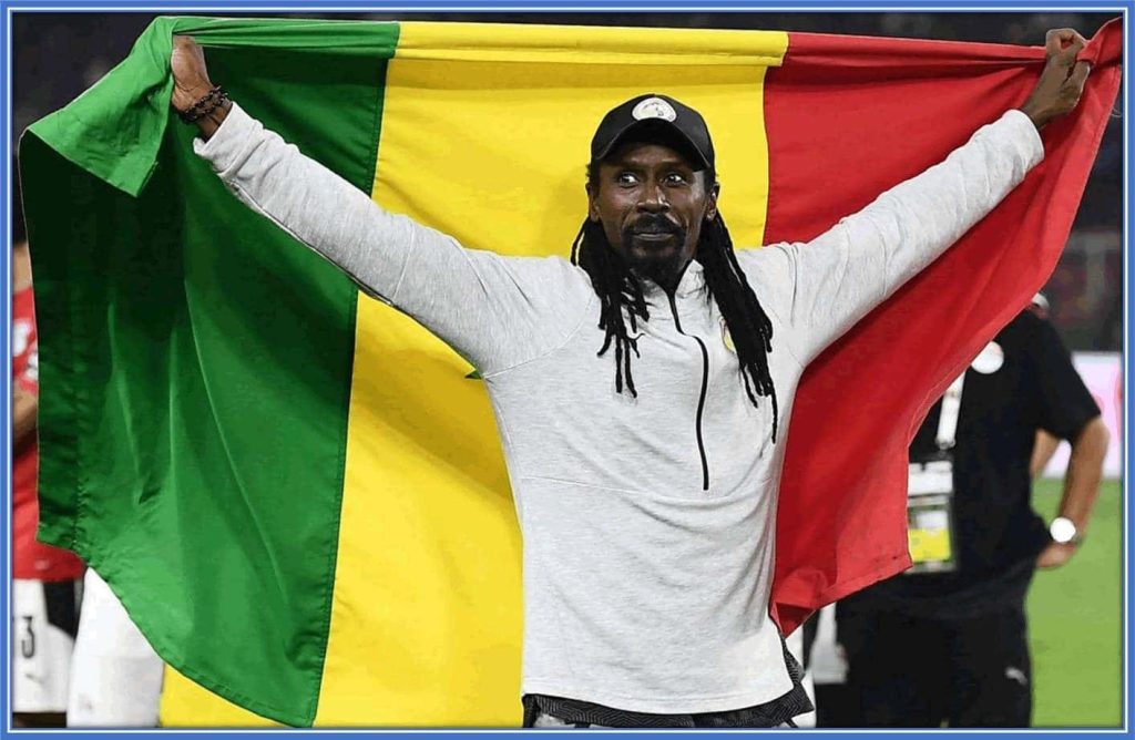 Aliou Cisse gladly identifies with the people of the Republic of Senegal.