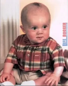 A rare photo of Wazza when he was a little baby.