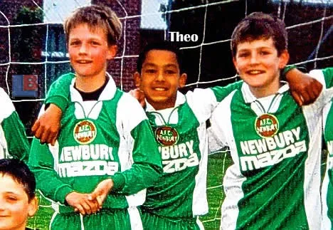 Newbury's Young Theo dazzled with over 100 goals in one season, earning Britain's notice, even as the team's smallest player.