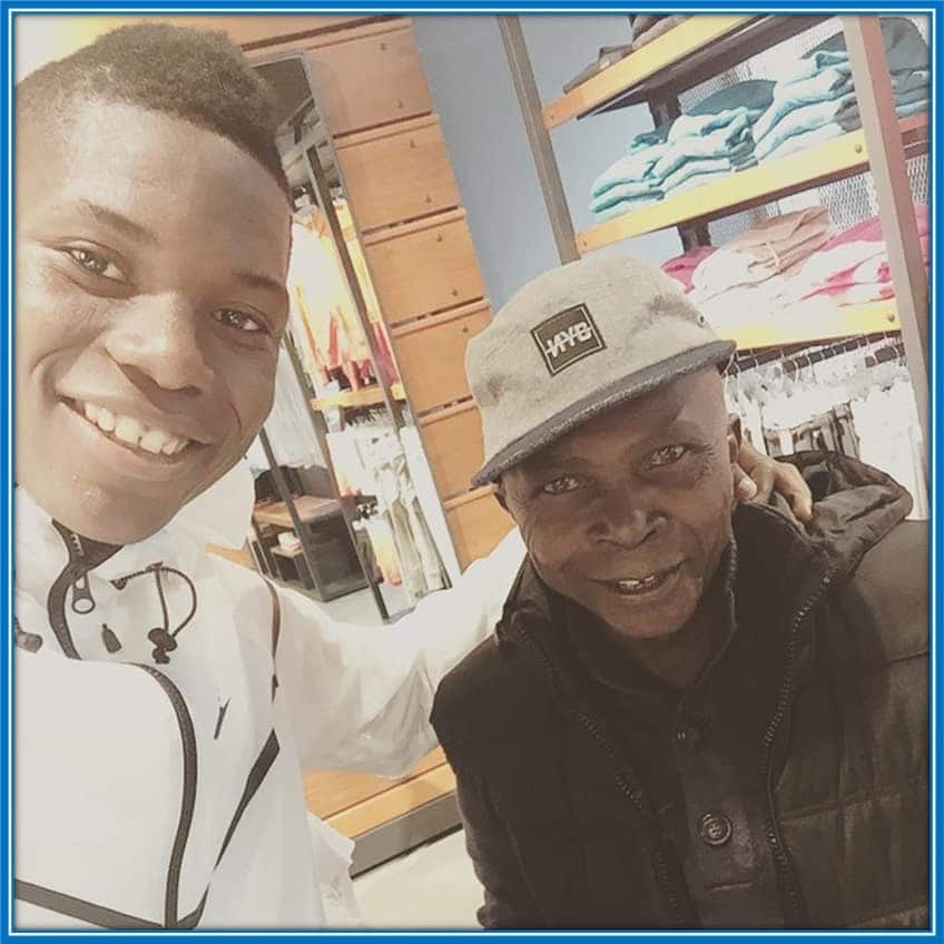 If nothing is going well, Breel Embolo relies on his granddad.