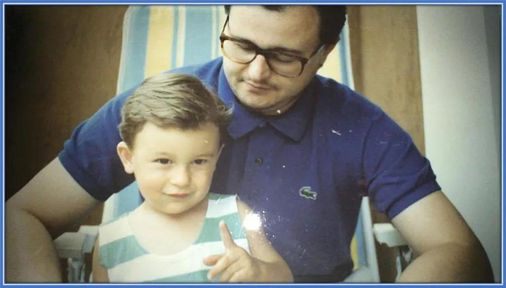 Like father, like son. Matteo Darmian, the Italian professional footballer, shares an uncanny resemblance with his father, Giovanni. It's no surprise that Giovanni provided the perfect foundation for Matteo's success.