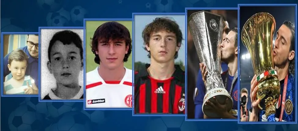 Matteo Darmian's Biography - From humble beginnings to football stardom: A pictorial journey through Matteo Darmian's early life and ultimate rise in the world of football. Credit: FootballDatabase