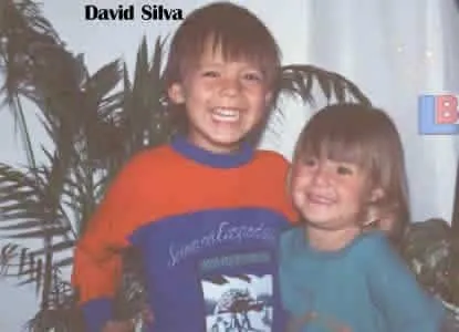 David Silva and Little Brother- Nando.