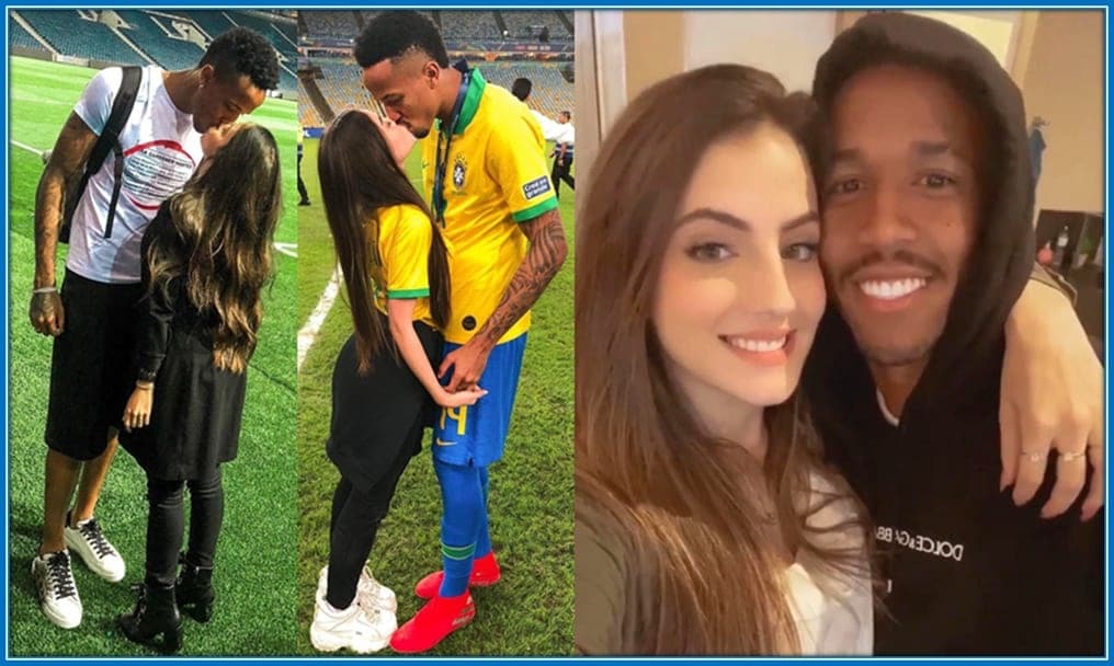 Tiffany Alvares and Eder Militao love to share deep kisses after matches. Both are very compatible with one another.