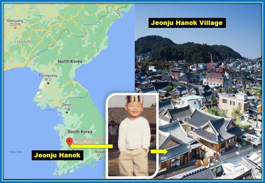 In Jeonju Hanok village (Kim Min-jae family roots), traditional culture and nature blend harmoniously.