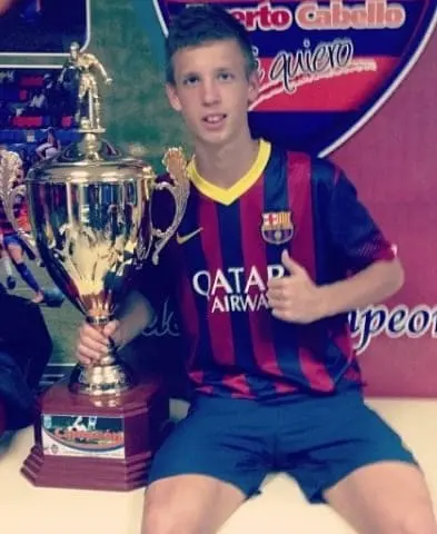 Not just a youth player: Dani Olmo was a starlet for the most part of his rise at Barcelona's academy.