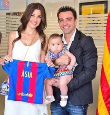Meet Xavi, his wife and daughter, Asia.