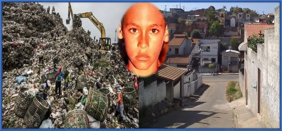 Neymar's family origin is Mogi das Cruzes. The town is known as a dumping ground of Sao Paulo's waste.