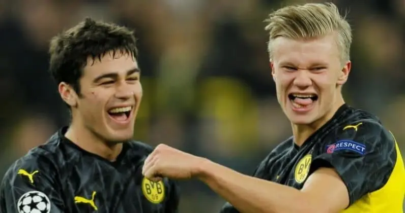 See who gave Erling Håland the assist that made Dortmund victorious.