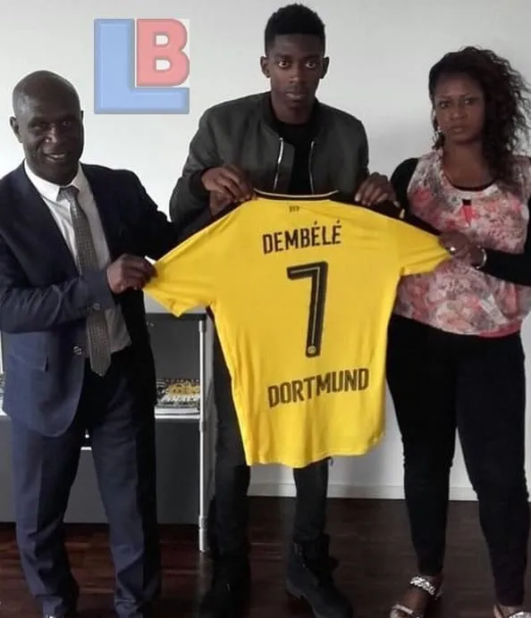 Dembele's parents - are Ousmane Snr (father) and Fatimata Dembele (Mother).