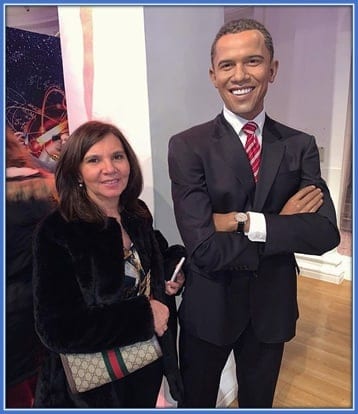 Meet Cedric Soares Mother. She is a big fan of Obama.