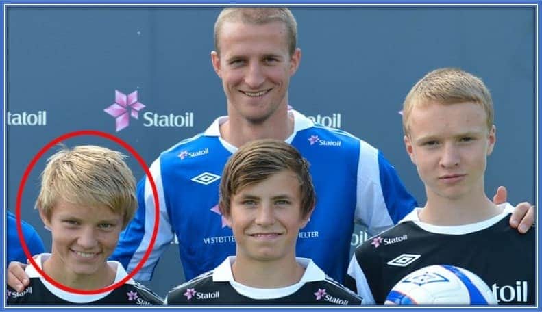 The starlet at the peak of his career with Strømsgodset,