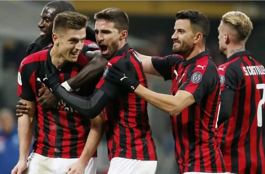 His goals sent Milan to the semi-finals of the 2019 Coppa Italia competition. Image Credit: Goal.