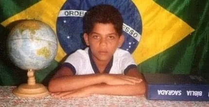 This is Dani Alves in his Childhood.