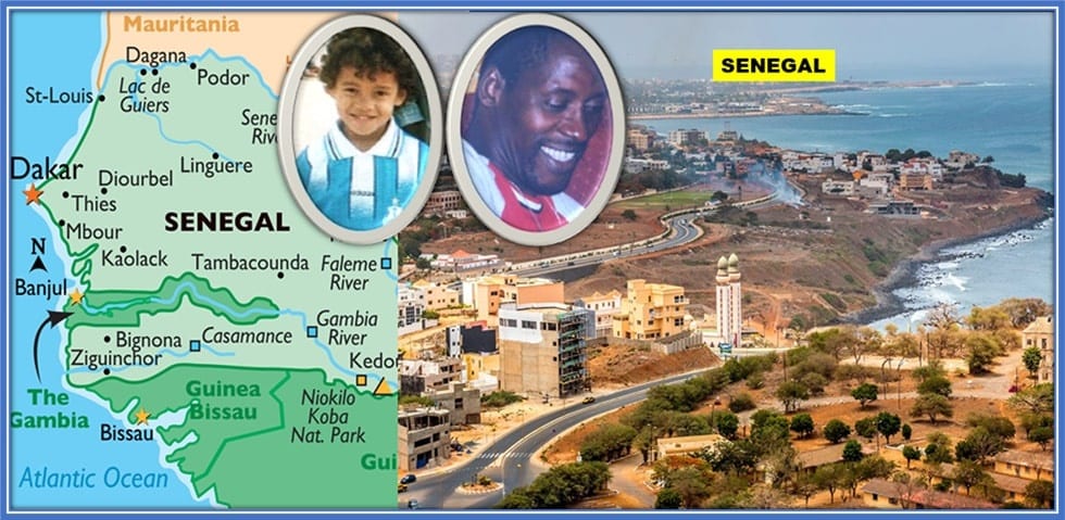Boubacar Kamara's Father is from Senegal, a country located at the westernmost point of the continent.