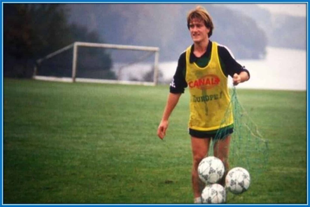 Didier Deschamps early career years with Nantes. He laid his life and total commitment to football.