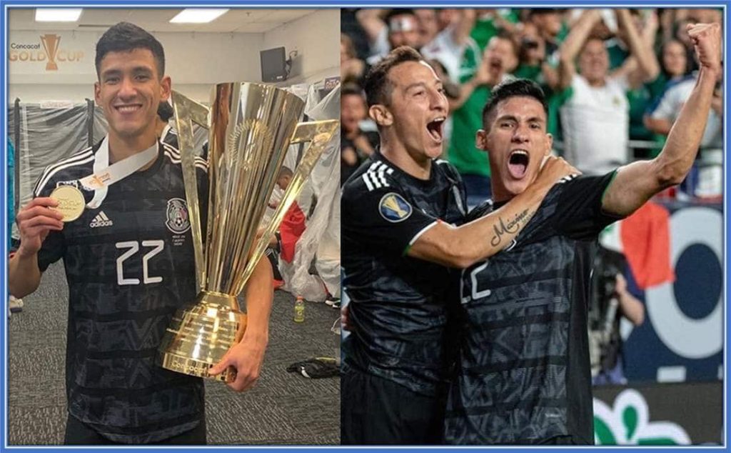 Uriel is a proud winner of the CONCACAF Gold Cup.