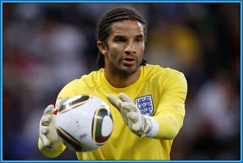 David James' family is from Welwyn Garden City.