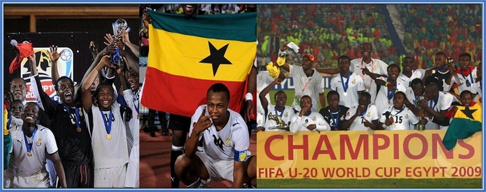 Winning the FIFA U-20 World Cup and the African Youth Championship was a sign that he would go far in his senior career.