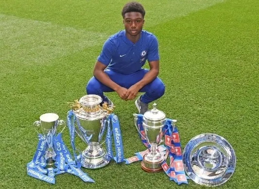 Tariq Lamptey won everything as an academy player during the 2017/18 season.