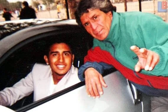 Arturo Vidal and his father, Don Erasmo, were once close.
