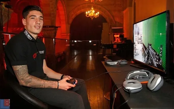 From the football pitch to the virtual battlefield: Hector Bellerín's passion for Call of Duty on PS4 became his escape during his challenging early days in England.
