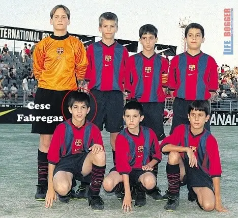 Cesc Fabregas Early Football Career.