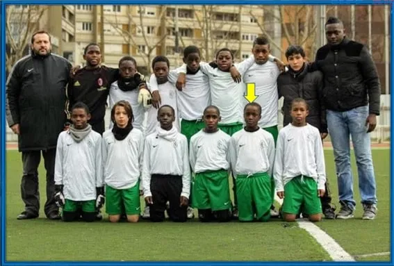 Moussa Diaby Early Years with academy football. The Esperance Paris 19th days.