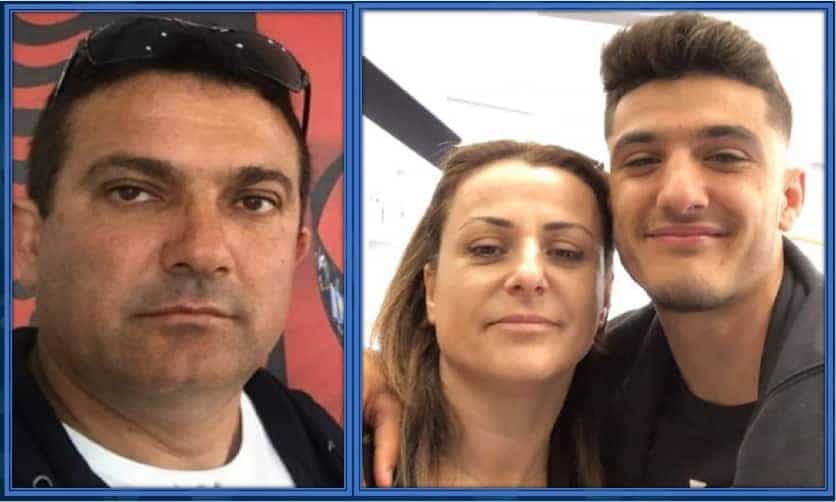 Have you noticed that Armando looks a lot like his Mum (Blerina), unlike his Father (Xhevahiri)?