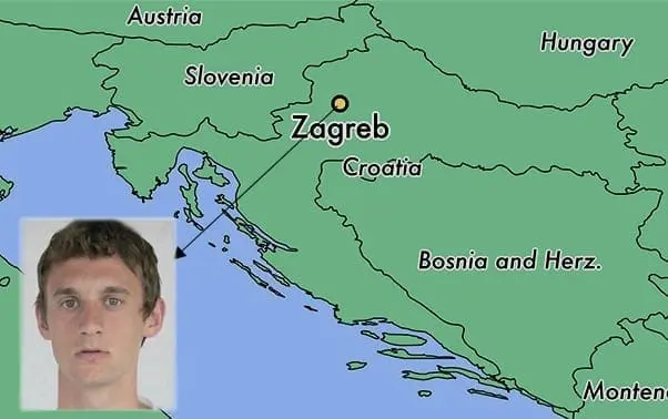 'He was raised in a village in Zagreb. Image Credits: World Atlas and Instagram.