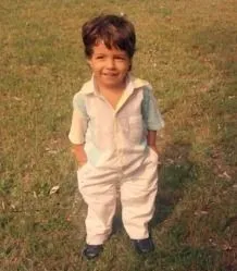 This is Luis Suarez in his Childhood.