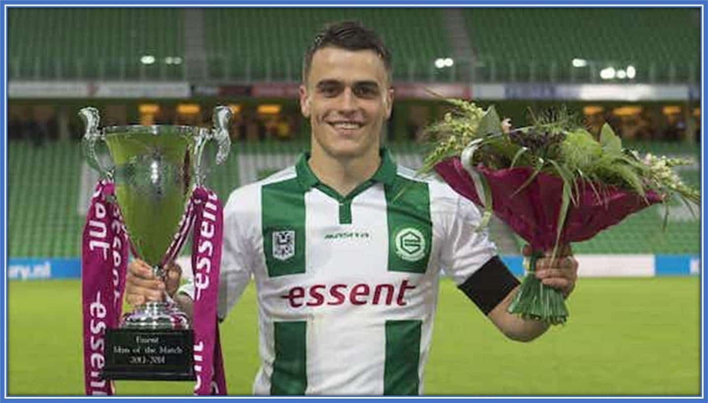 In the end, the Serbian found success with FC Groningen.