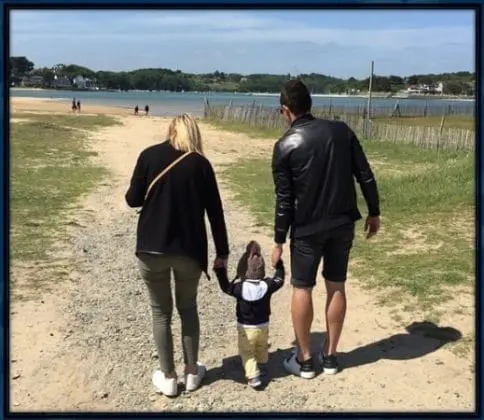 Meet Raphael Guerreiro's Wife and Son at a beautiful waterside destination.