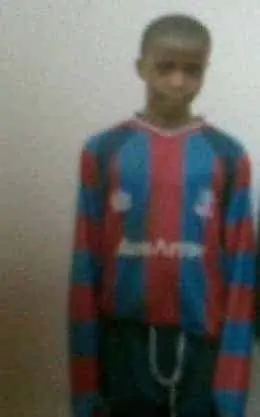 Young Wilfried Zaha in his Childhood days.