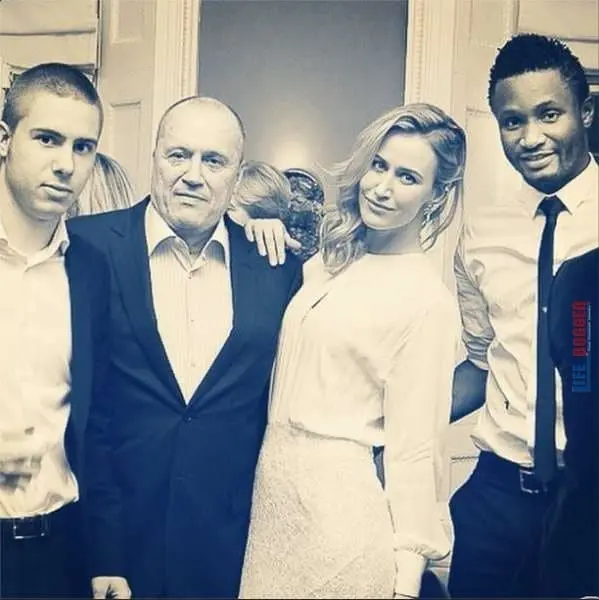 Mikel Obi, Wife/Girlfriend and father, brother Inlaws.